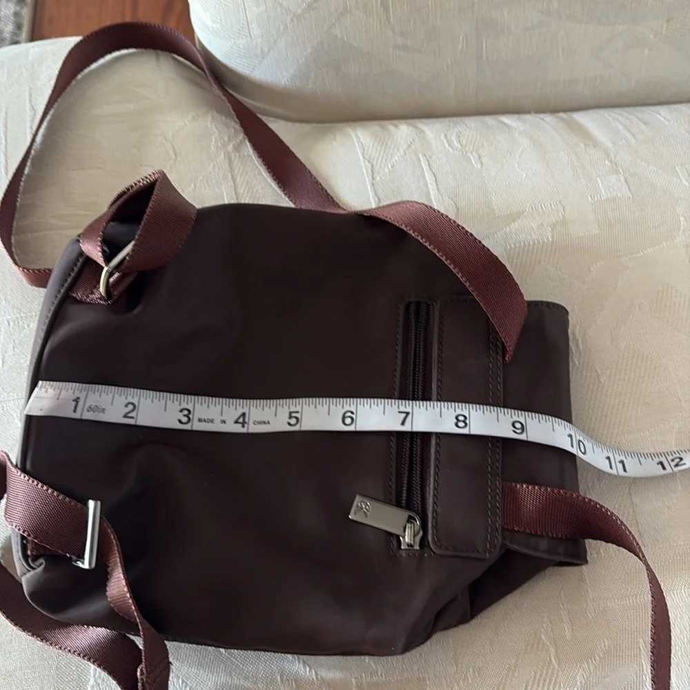 Calvin Klein Brown Backpack Durable Material med size Unisex